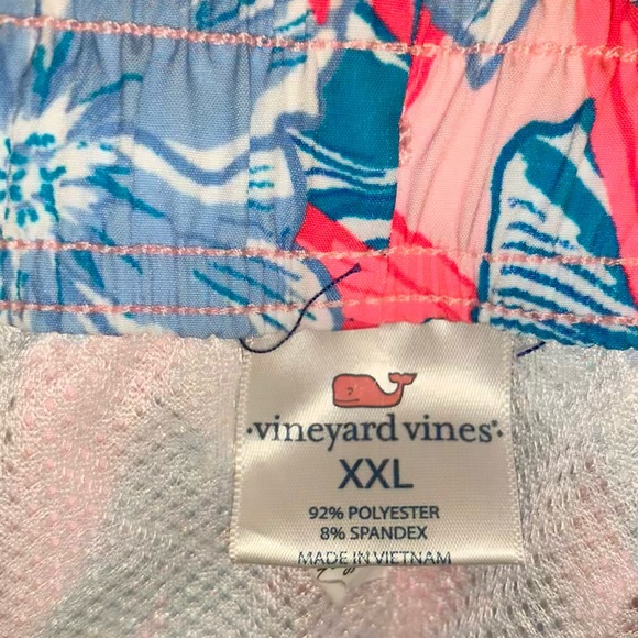 NEW TAGS VINEYARD VINES Tropical men’s swimtrunks swimsuit size XXL - Picture 10 of 14